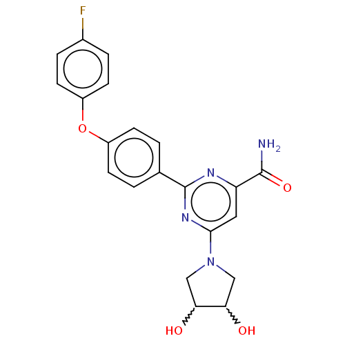 Chemical structure of BindingDB Monomer ID 185960