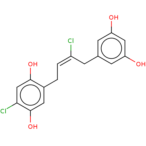Chemical structure of BindingDB Monomer ID 186046