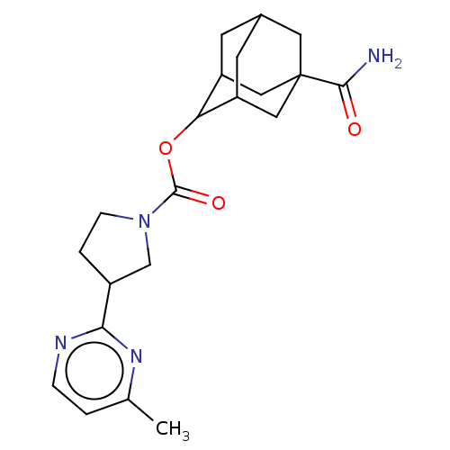 Chemical structure of BindingDB Monomer ID 186121