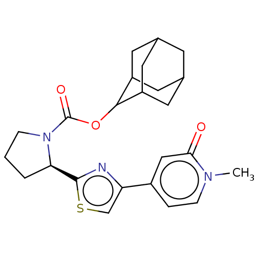 Chemical structure of BindingDB Monomer ID 186136