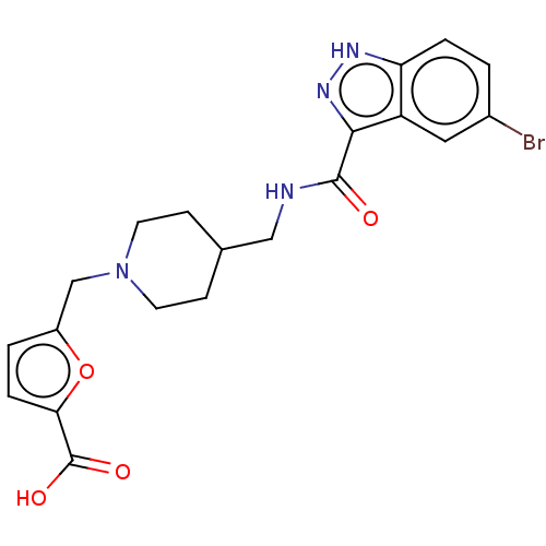 Chemical structure of BindingDB Monomer ID 186205