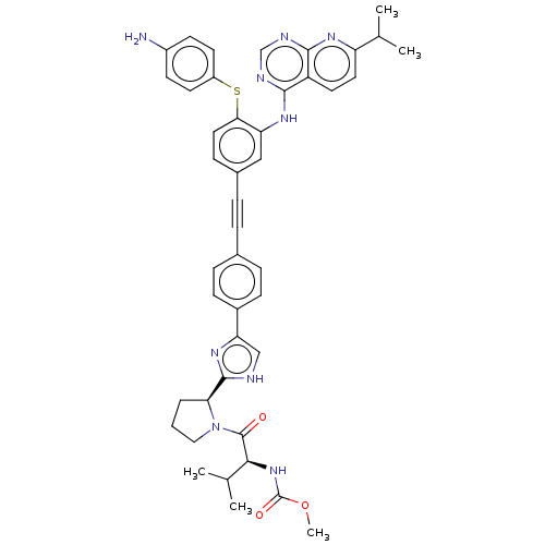 Chemical structure of BindingDB Monomer ID 186341