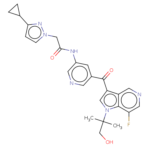 Chemical structure of BindingDB Monomer ID 186345