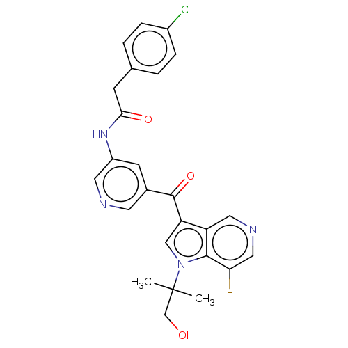 Chemical structure of BindingDB Monomer ID 186349