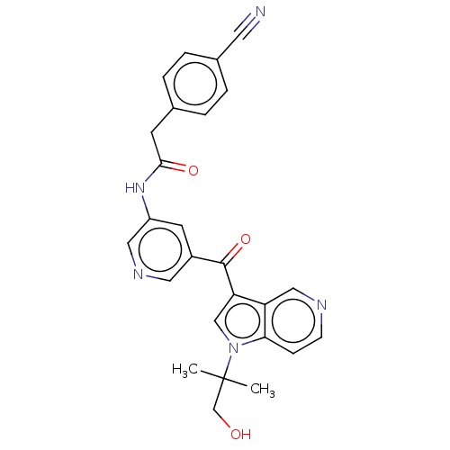 Chemical structure of BindingDB Monomer ID 186355