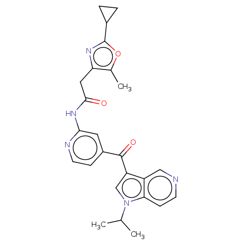 Chemical structure of BindingDB Monomer ID 186420