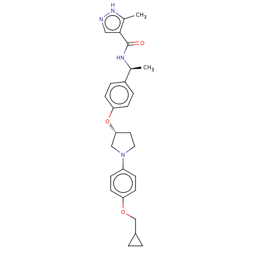 Chemical structure of BindingDB Monomer ID 186734
