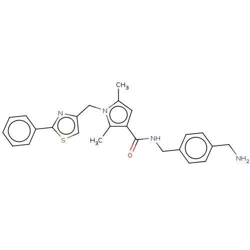 Chemical structure of BindingDB Monomer ID 186835