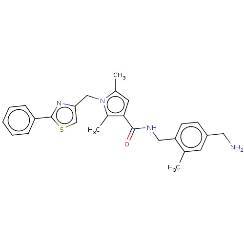 Chemical structure of BindingDB Monomer ID 186836