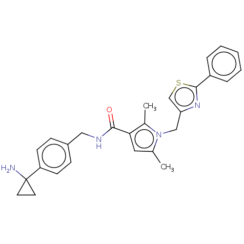 Chemical structure of BindingDB Monomer ID 186838