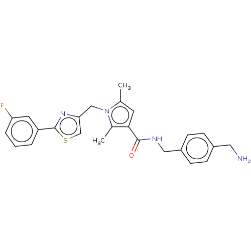 Chemical structure of BindingDB Monomer ID 186863
