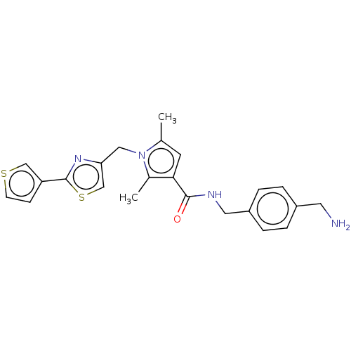 Chemical structure of BindingDB Monomer ID 186871