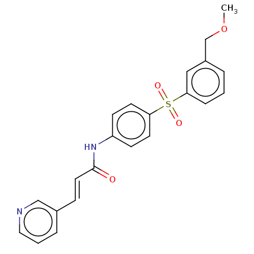 Chemical structure of BindingDB Monomer ID 186992