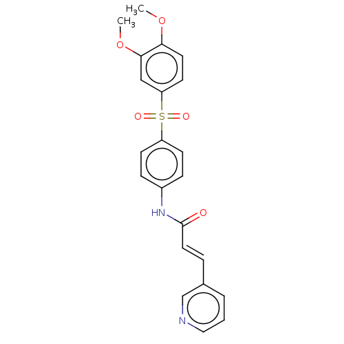 Chemical structure of BindingDB Monomer ID 187032