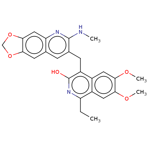 Chemical structure of BindingDB Monomer ID 187182