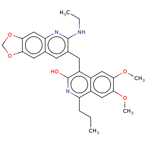 Chemical structure of BindingDB Monomer ID 187186