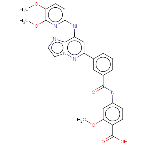 Chemical structure of BindingDB Monomer ID 188174