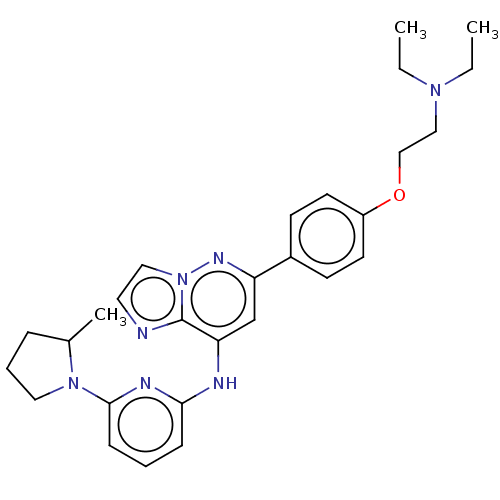 Chemical structure of BindingDB Monomer ID 188207