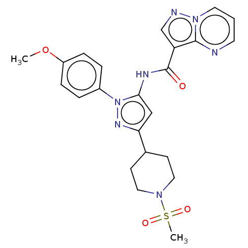 Chemical structure of BindingDB Monomer ID 188750