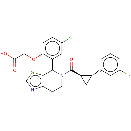 Chemical structure of BindingDB Monomer ID 189135