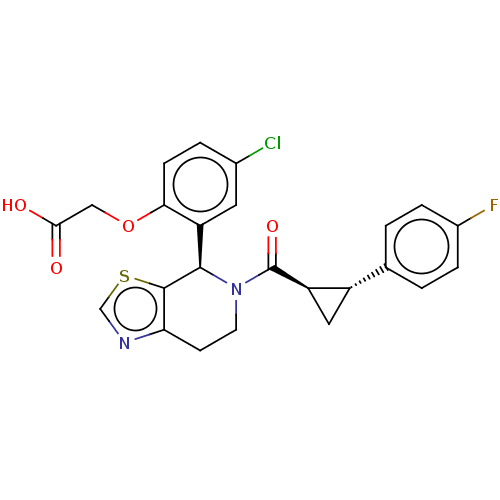 Chemical structure of BindingDB Monomer ID 189136