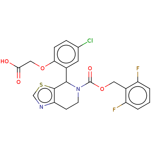 Chemical structure of BindingDB Monomer ID 189217