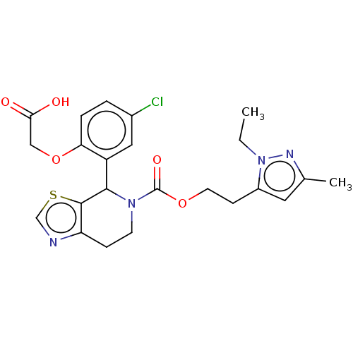 Chemical structure of BindingDB Monomer ID 189219