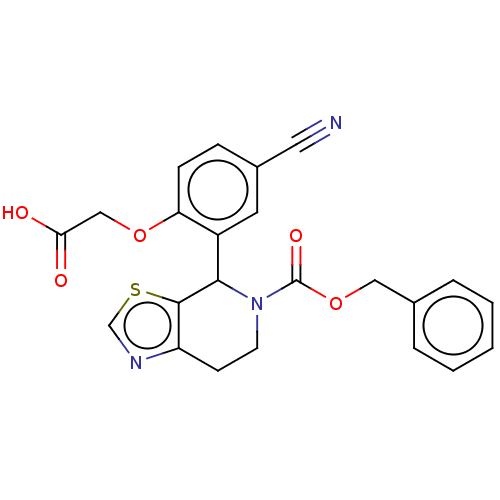 Chemical structure of BindingDB Monomer ID 189234