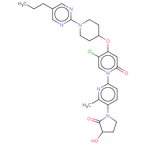 Chemical structure of BindingDB Monomer ID 189333