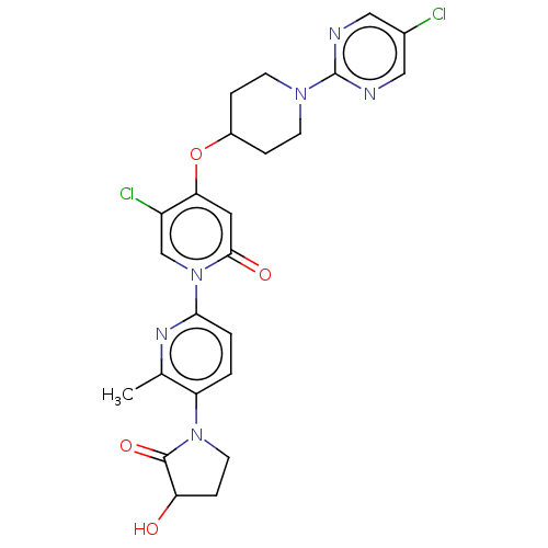 Chemical structure of BindingDB Monomer ID 189334