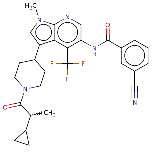 Chemical structure of BindingDB Monomer ID 189899