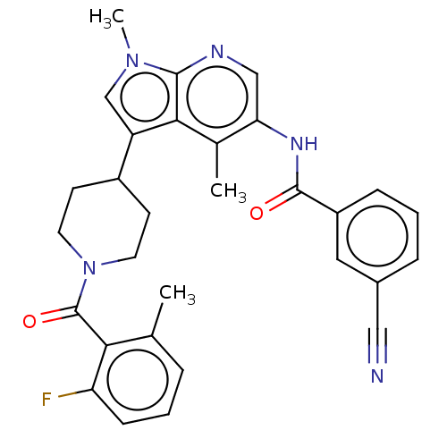 Chemical structure of BindingDB Monomer ID 189909