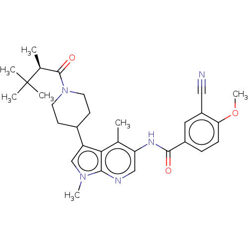 Chemical structure of BindingDB Monomer ID 189915
