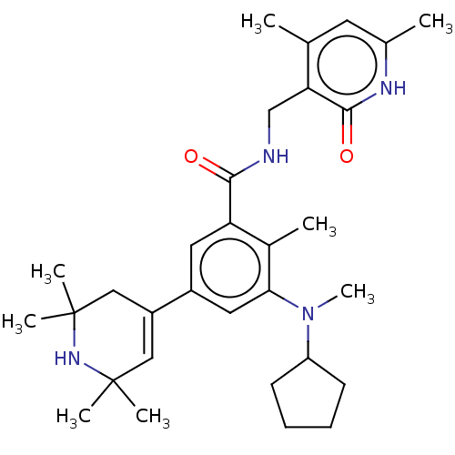 Chemical structure of BindingDB Monomer ID 190182