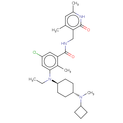Chemical structure of BindingDB Monomer ID 190189