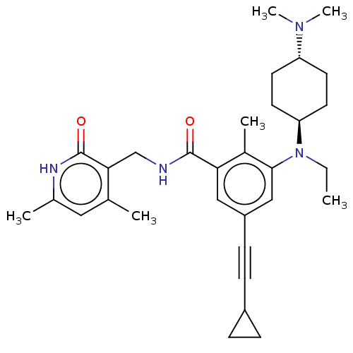 Chemical structure of BindingDB Monomer ID 190199