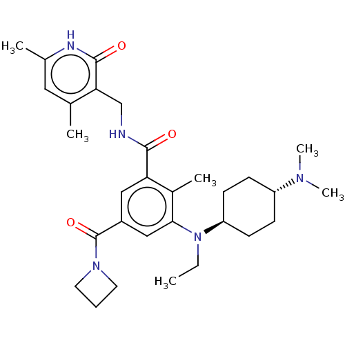 Chemical structure of BindingDB Monomer ID 190204
