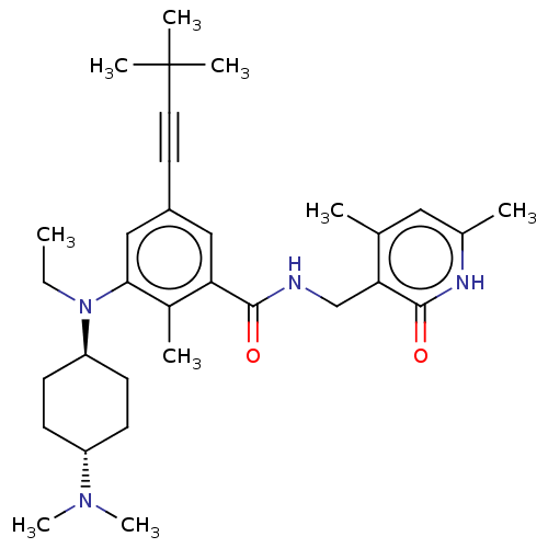 Chemical structure of BindingDB Monomer ID 190207