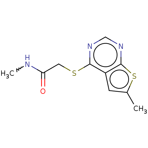 Chemical structure of BindingDB Monomer ID 190247