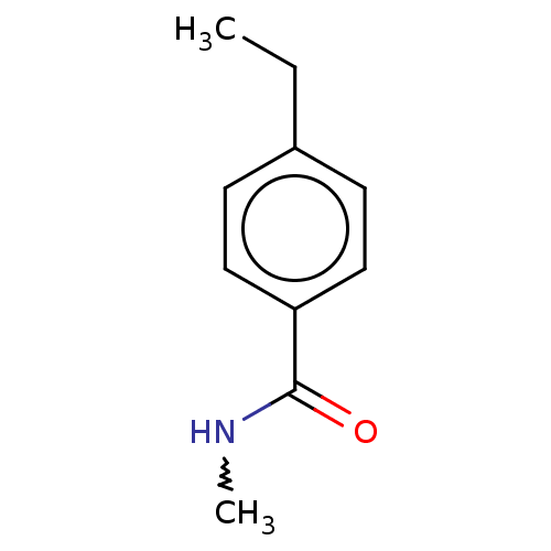 Chemical structure of BindingDB Monomer ID 190261