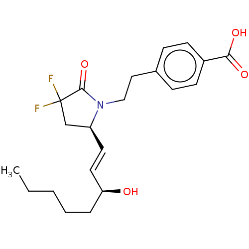 Chemical structure of BindingDB Monomer ID 190273