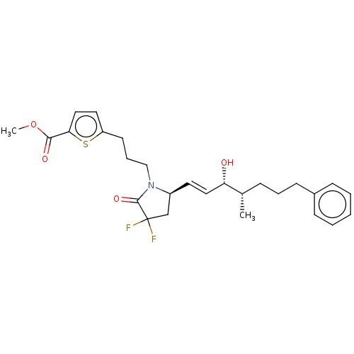 Chemical structure of BindingDB Monomer ID 190277
