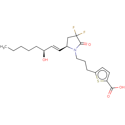 Chemical structure of BindingDB Monomer ID 190282