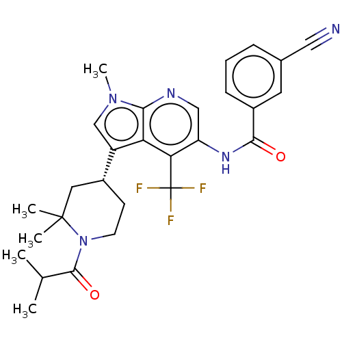 Chemical structure of BindingDB Monomer ID 190307