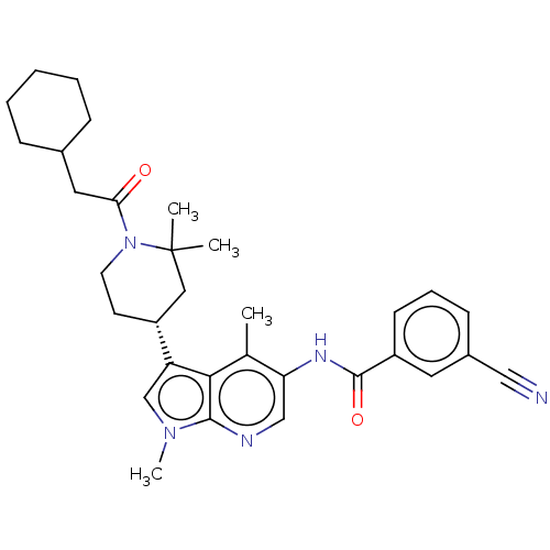 Chemical structure of BindingDB Monomer ID 190318