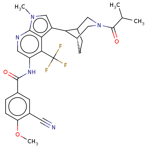 Chemical structure of BindingDB Monomer ID 190322
