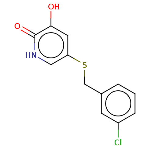 Chemical structure of BindingDB Monomer ID 190370