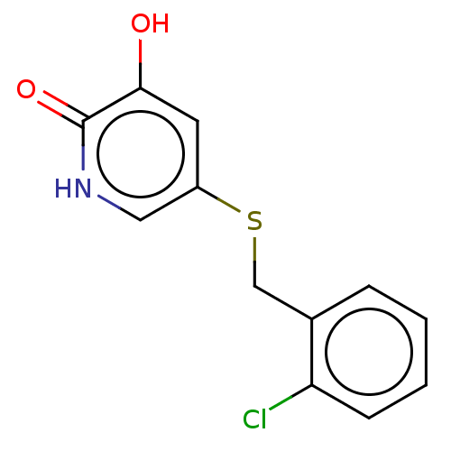Chemical structure of BindingDB Monomer ID 190372