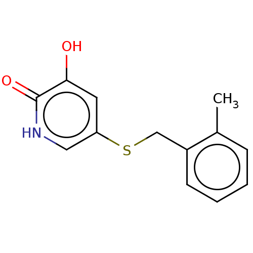 Chemical structure of BindingDB Monomer ID 190374