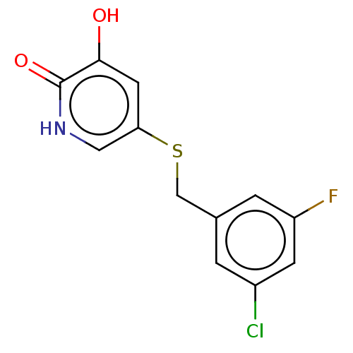 Chemical structure of BindingDB Monomer ID 190375